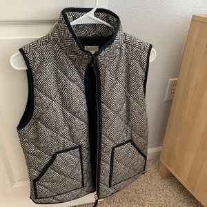 J. Crew Houndstooth Vest - Size M
